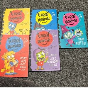 Usborne School Of monsters Books set